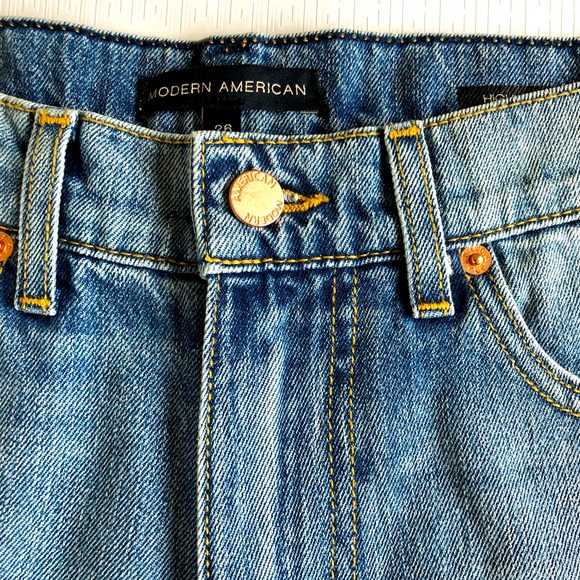 Modern American Highland Boyfriend Chesapeake Denim shorts - Picture 4 of 10